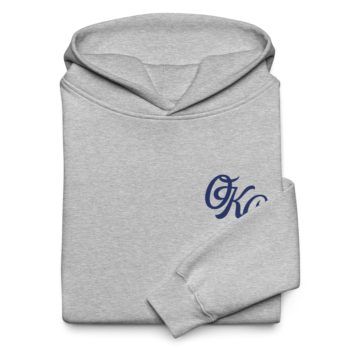 The City Hoodie - Navy/Heather Grey