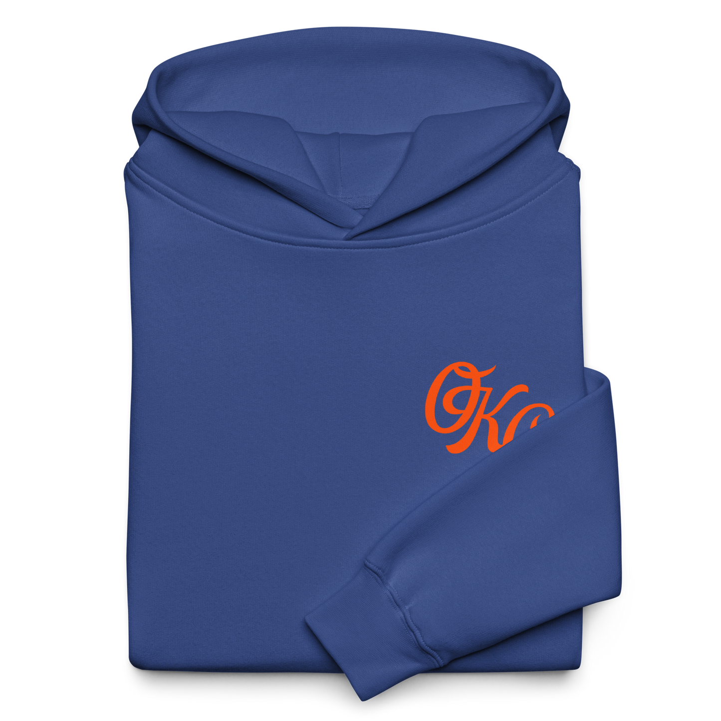 The City Hoodie - Orange/Blue