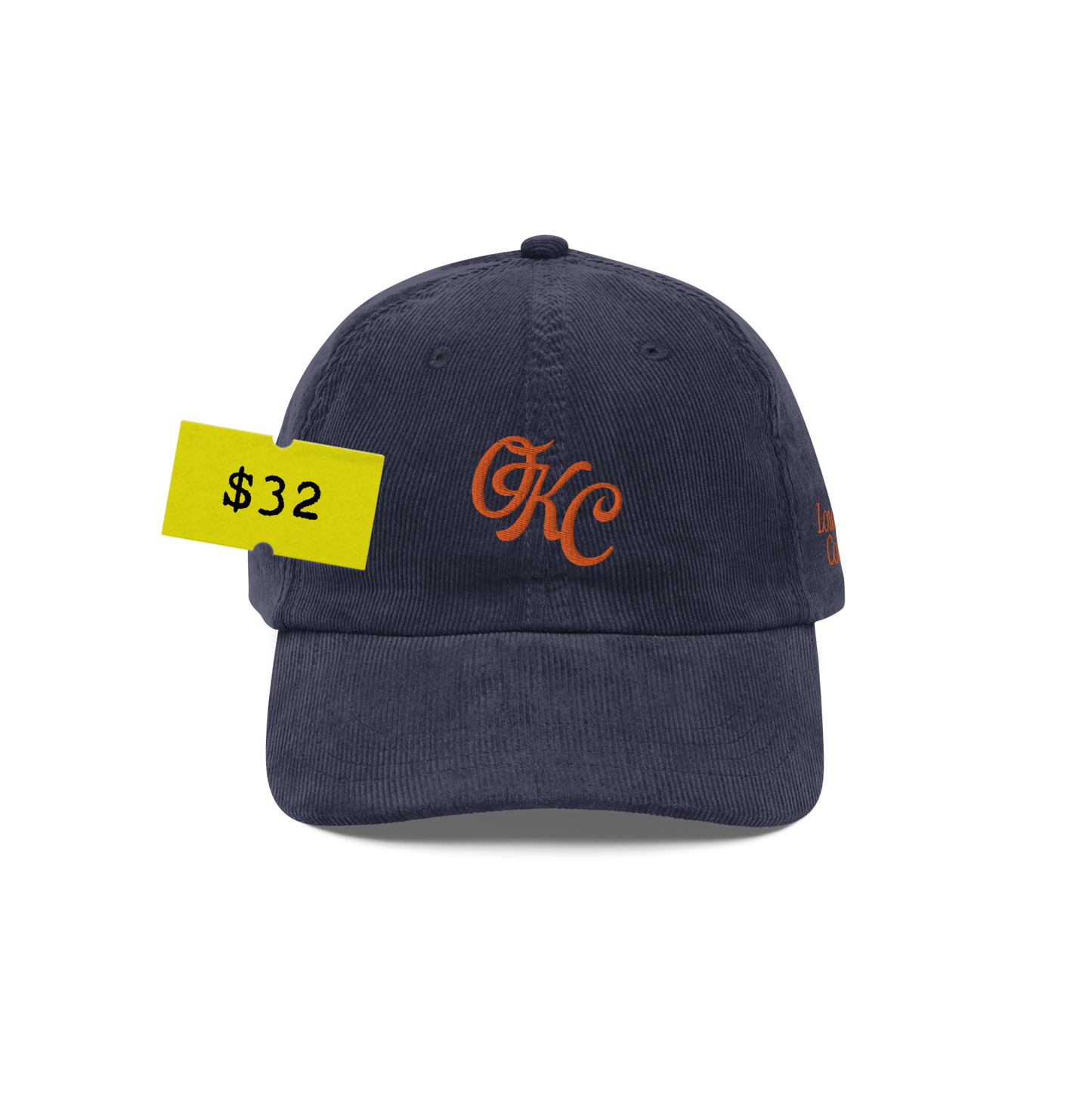 The City Vintage Corduroy Cap - Navy – Loud Town Collective The City Vintage Corduroy Cap - Navy – Loud Town Collective