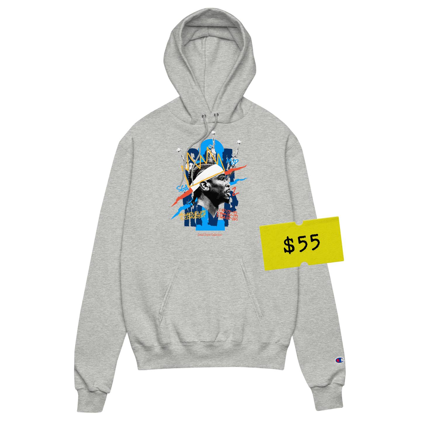 SGA MVP Champion Hoodie - Heather Grey