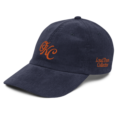 The City Vintage Corduroy Cap - Navy – Loud Town Collective
